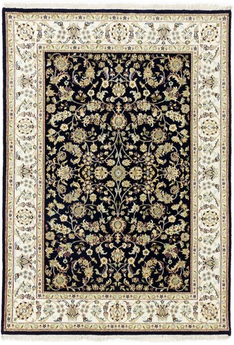 Handmade dark navy floral - handmade,