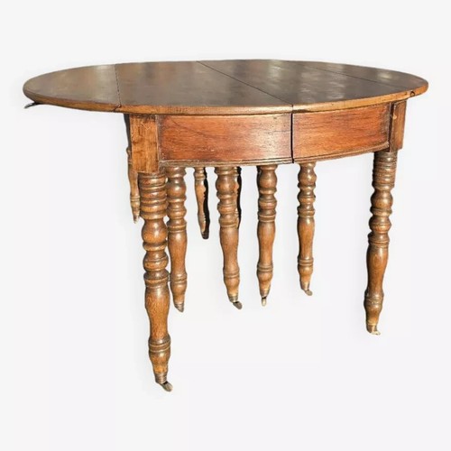 Table ronde pieds - ronde,