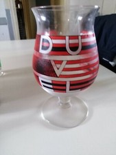 COLLECTOR , grand verre A BIERE duvel collector design s. Gleru beer glass
