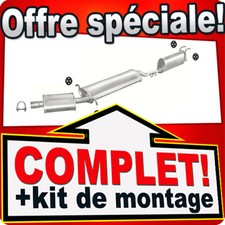 Ligne pot d'échappement pour
