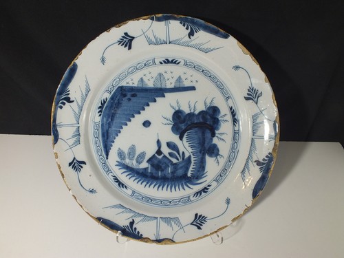 Plat ancien faïence de - plat,
