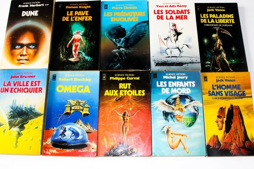 Livres science fiction - 10,