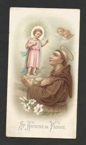 Image pieuse saint antoine - image,
