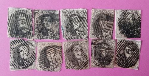 Timbres roi léopold ier - 10,