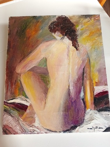 Tableau huile sur - tableau, toile
