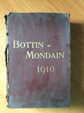 BOTTIN-MONDAIN 1910 adresses
