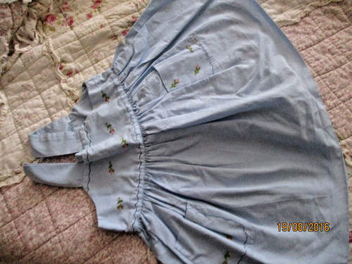 Robe vintage coton avec - robe,