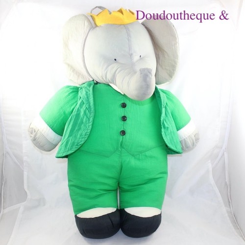 Grande peluche éléphant