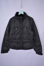 Max Mara Weekend Full Zip Hooded Lapin Rex Collar Fur Jacket Coat Size US12 UK14