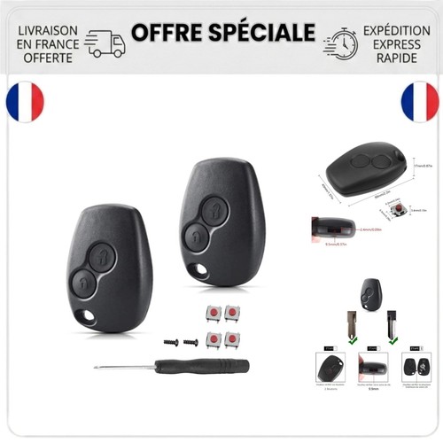 Coques clé renault - coques,