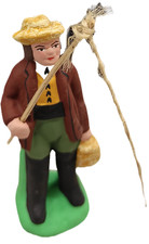 Santon 7 cm pêcheur à la