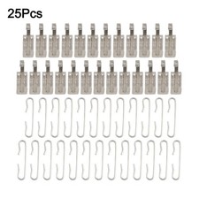 25 Clips pour Câbles de