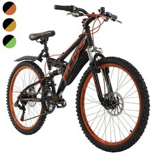 VTT Tout Suspendu 24'' Ado Bliss Vélo Freins à Disques TC 38 cm KS Cycling M640K