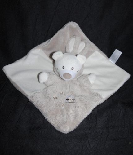 Doudou plat ours déguisé - plat,