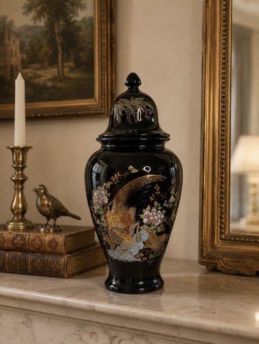 Pot couvert décoratif - , italien