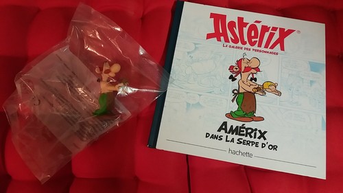Figurine amerix avec livret - figurine,