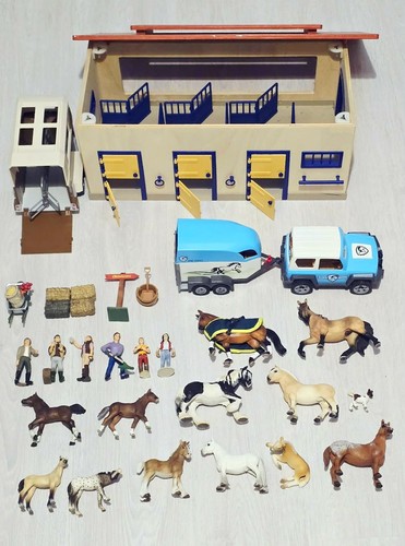 Lot schleich écurie - lot,