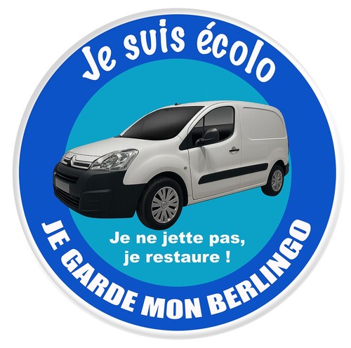 Sticker suis ecolo garde - sticker, je