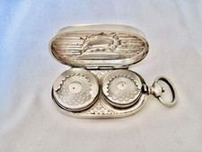 porte louis d'or double argent massif Charles Murat 1897-1910 (2)