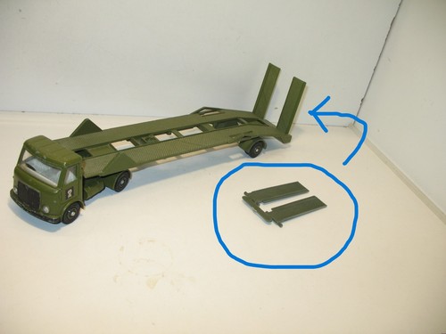 Dinky toys rampe gauche - dinky,