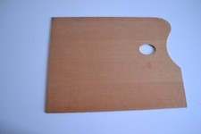 PALETTE D'ARTISTE PEINTRE BOIS