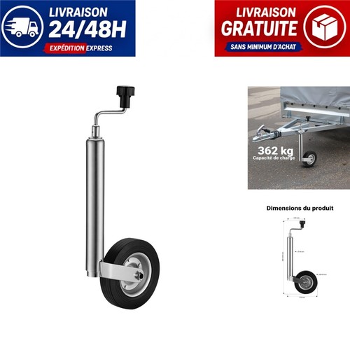 Roue jockey remorque - jockey,