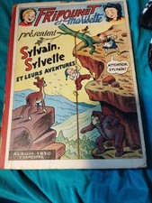 Album FRIPOUNET ET MARISETTE 1950 1 Er  semestre Recueil Bande Dessinée 