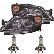 Kit De Phare Pour Subaru Impreza GT Année 08-10 Noir H7+HB3 Inclus Lampes