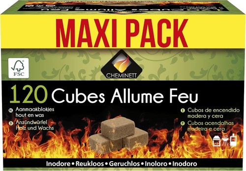 Cubes allume feu - naturels,