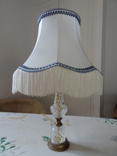 Lampe empire cristal - lampe,