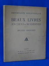 IMPORTANTE BIBLIOTHEQUE DE