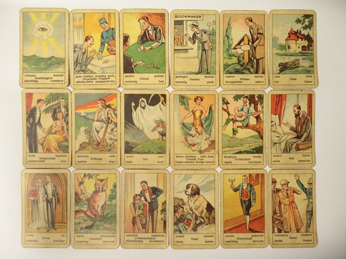 Ancien jeu cartes complet - ancien,