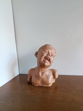 Joli Buste Enfant Sculpture En