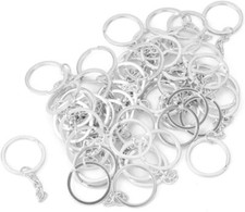 Lot de 10 Anneaux Porte Clés