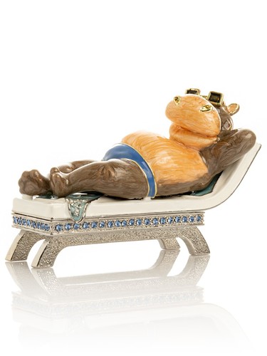 Boîte bibelots bain de - à,