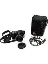 NIKON Coolpix L100 10Mp Camera 15x Optical Zoom Black With Bag & USB *Read* TMK