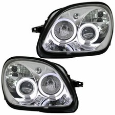 2 feux phare avant angel eyes