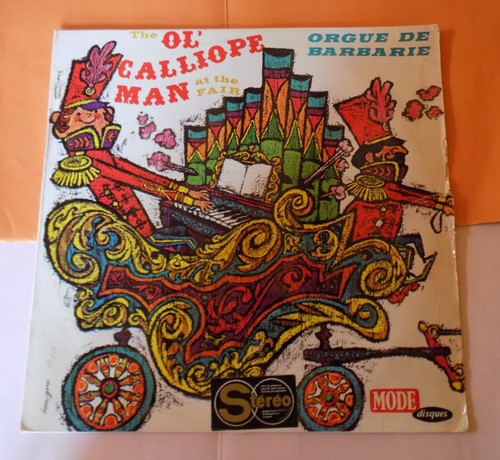 Vinyle 33t orgue barbarie - vinyle, de