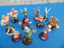 ASTERIX AND OBELIX - OBELIX AND ASTERIX STATUETTE LOT - ALBERT RENE EDITIONS 