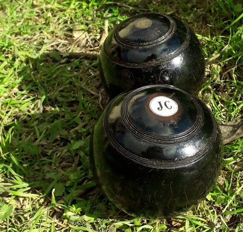 Ancienne boule bowling - de,