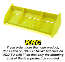 E1069 - MUGEN MBX8/7R WING (YELLOW) – AILERON MUGEN MBX8/7R (JAUNE)