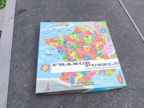 Jeu educatif france puzzle - jeu,