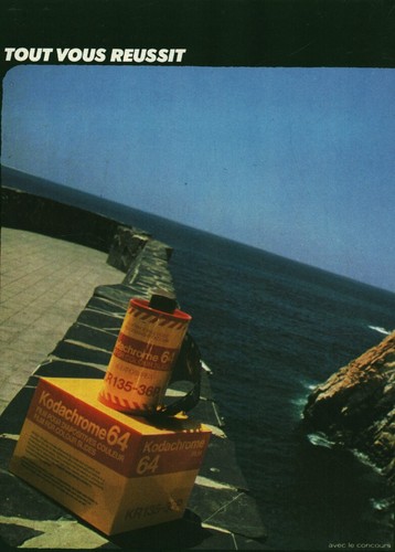 Publicité ancienne kodachrome - ancienne,