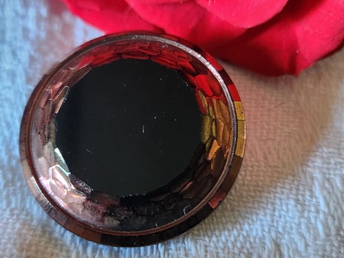Gros bouton ancien verre - gros,