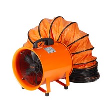 VEVOR 254 mm Ventilateur Industriel Extracteur Conduit Aérateur d'Air Tuyau 5 m