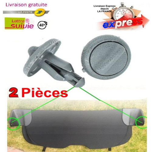 Clip plage arriere fixation - arriere,