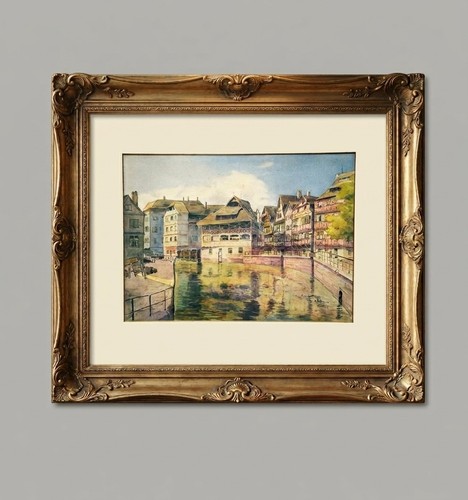 Paul heidmann aquarelle 1913 - paul,