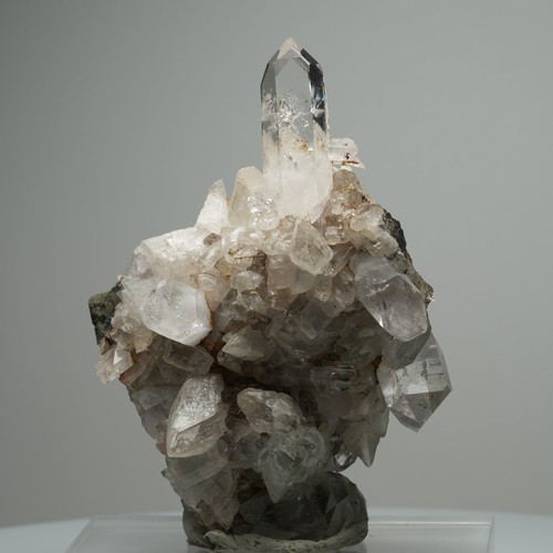 Quartz fumé hématite - quartz,