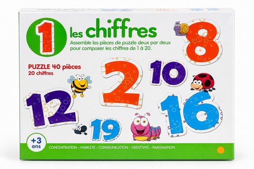 Puzzle éducatif les - puzzle,