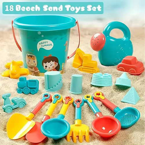 Jouet sable plage - set, 6